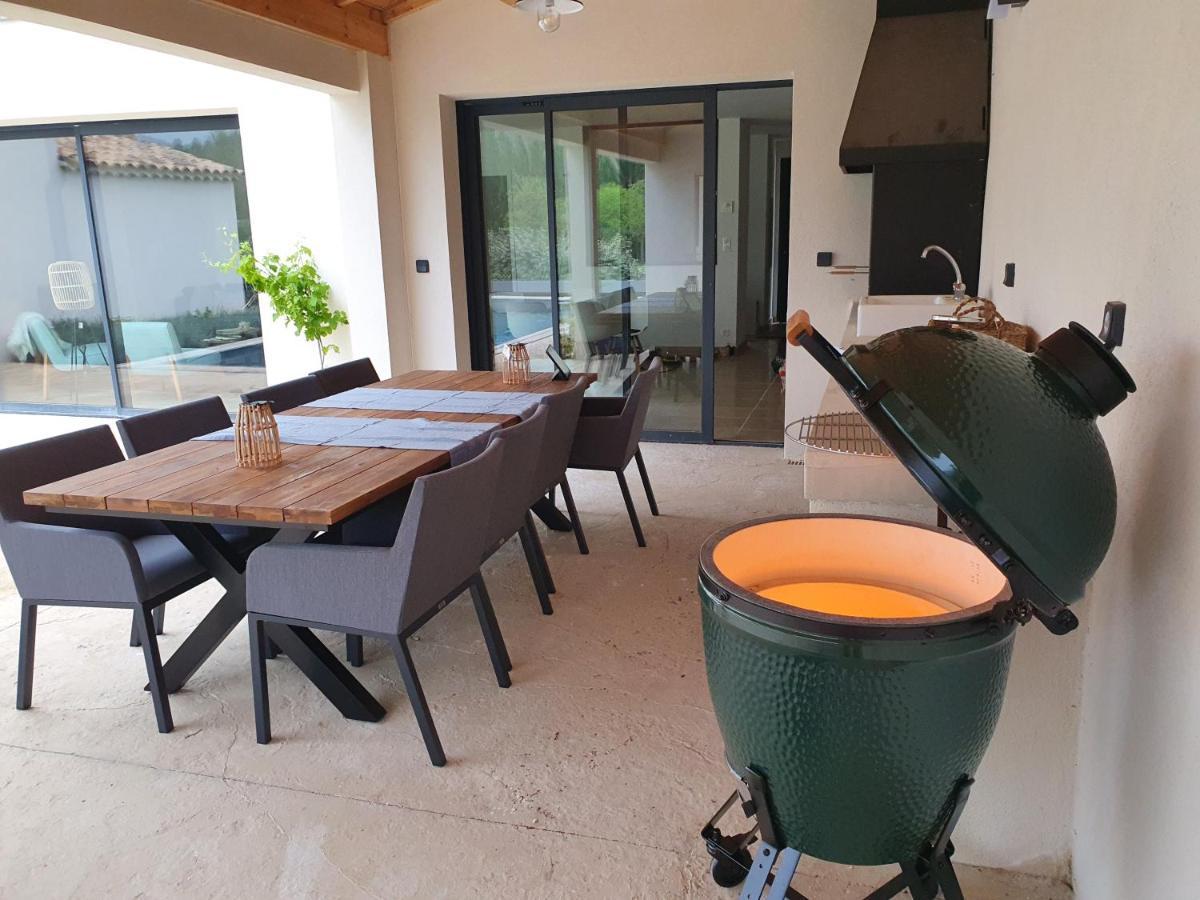 Villa Mont Ventoux: Luxury Retreat with Private Pool and Provençal Views Malaucene Exterior photo