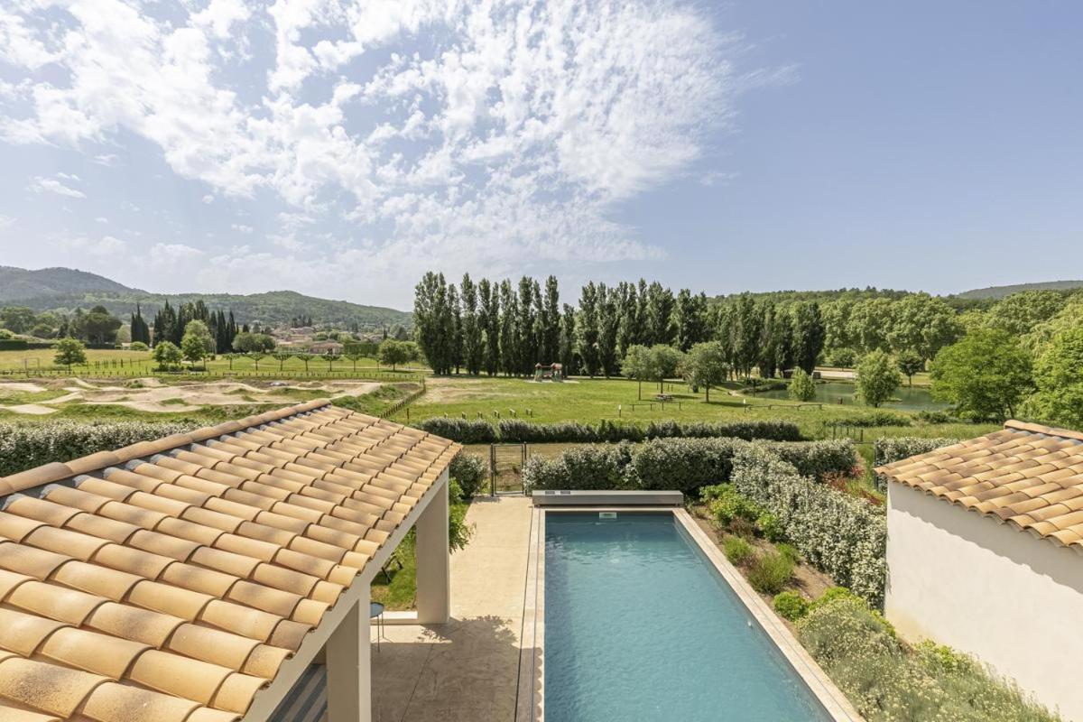 Villa Mont Ventoux: Luxury Retreat with Private Pool and Provençal Views Malaucene Exterior photo